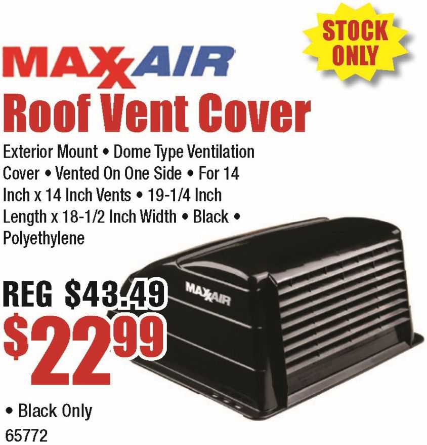 Air max vent covers